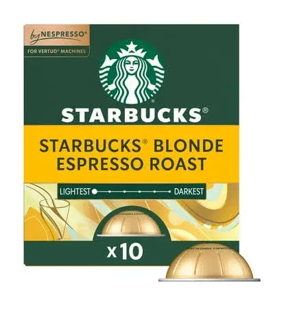Photo 1 of exp date 06/20206-----Starbucks® Blonde Espresso Roast Starbucks® by Nespresso® for Vertuo
