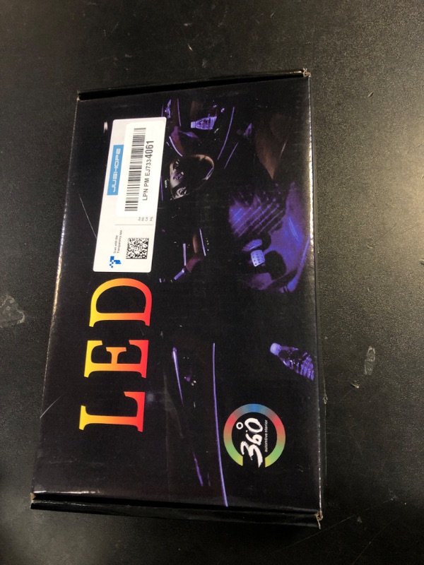 Photo 1 of Jushope Interior Car LED Strip Lights with Wireless APP and Remote Control, RGB 5 in 1 Ambient Lighting Kits with 236 inches Fiber Optic, 16 Million Colors Car Neon Lights, Sync to Music