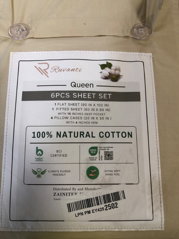 Photo 1 of 6 pcs sheet set.