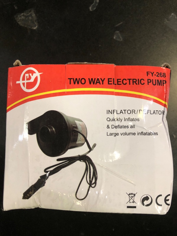 Photo 1 of two way electric pump.