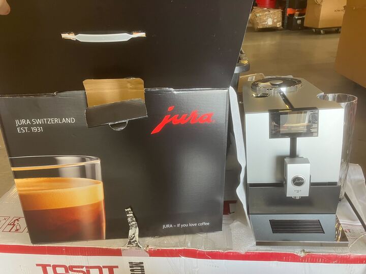 Photo 1 of **WRONG BOX** jura ENA 8 Massive Aluminum Coffee Maker