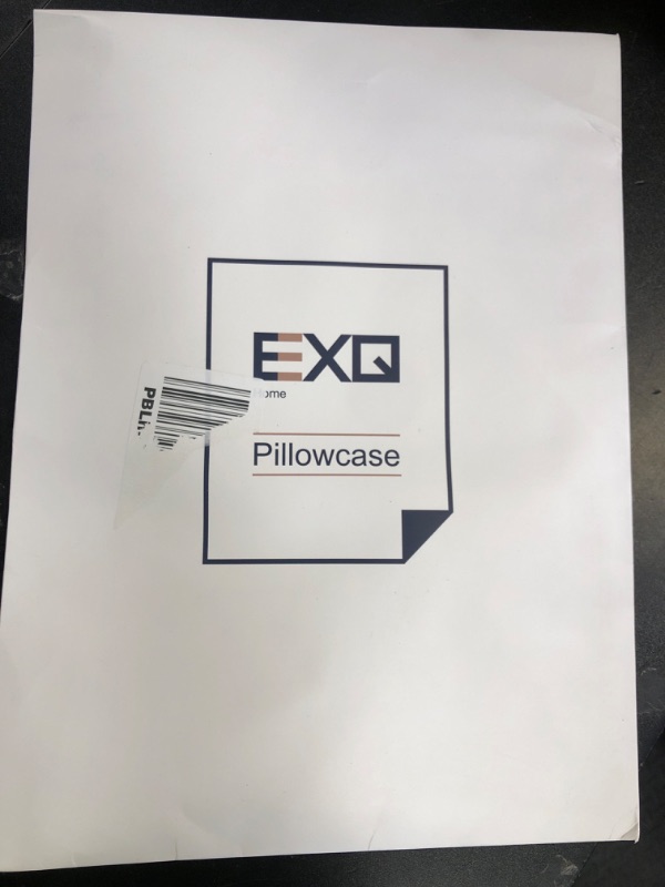 Photo 1 of EXQ Home Satin Pillowcase for Hair and Skin Body- Golden Leaves Silk Pillowcase 20x40 inches - King Pillow Cases with Envelope Closure, Gifts for Women