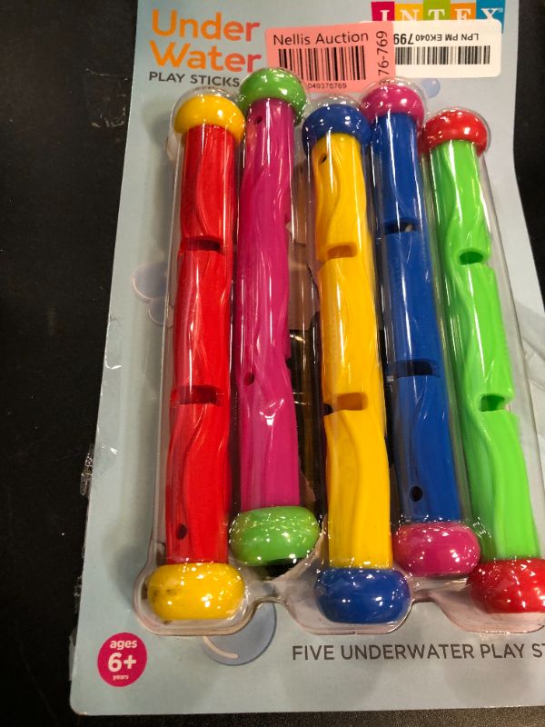 Photo 1 of Intex Underwater Play Sticks MfrPartNo 55504, Assorted