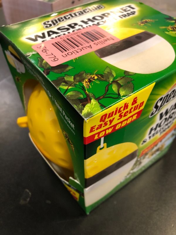 Photo 1 of Spectracide Wasp, Hornet & Yellowjacket Trap, Hanging Wasp & Hornet Trap with a Quick-Drown Formula That Submerges & Kills Insects, 1 Count