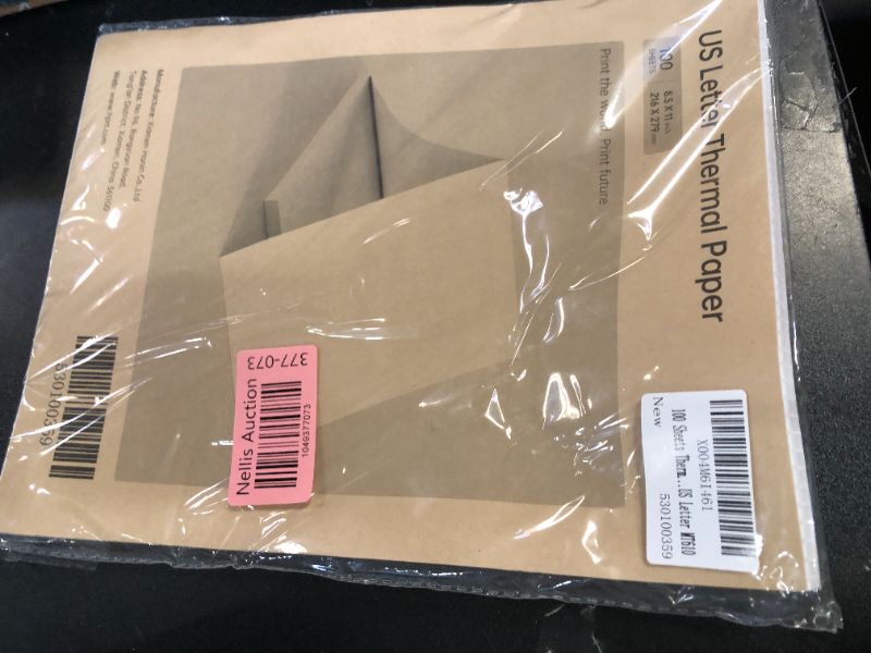 Photo 1 of iDPRT MT610 Thermal Printer Paper 8.5 x 11 for MT610 Pro, D810, M08F, M832, M08E, A285M, A80, A81, PR20, A40, iDPRT HPRT PRT Thermal Paper 100 Sheets Compatible with Most Potable Letter Printers
