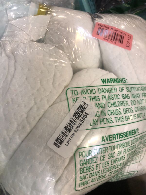 Photo 1 of Side Sleeper Pillow Anti Wrinkle Aging Pillow Gel Shredded Memory Foam for Neck Pain Relief Pillow for Sleeping Side Back Stomach Sleeper Pillows (Regular White Style)