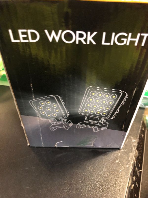 Photo 1 of Ecarke 20V Cordless LED Work Light Compatible with DeWALT Batteries: 70W 7000LM Flashlight with Low Voltage Protection, 20V Tools Flood Light for Job Site, Securityand Outdoor Fishing