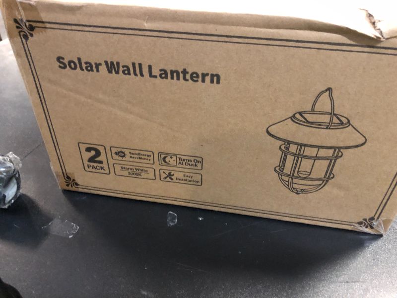 Photo 1 of Solar Wall Lanteren