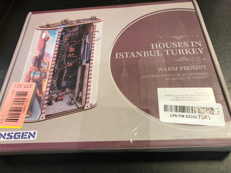 Photo 1 of Insgen Scenery in Istanbul DIY Book Nook Kit for Adults? Booknook Miniature House Kit?DIY Book Nooks Shelf Insert? Tiny House & Dollhouse Building Kit