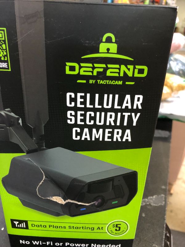 Photo 1 of TACTACAM Defend Cellular Security Camera