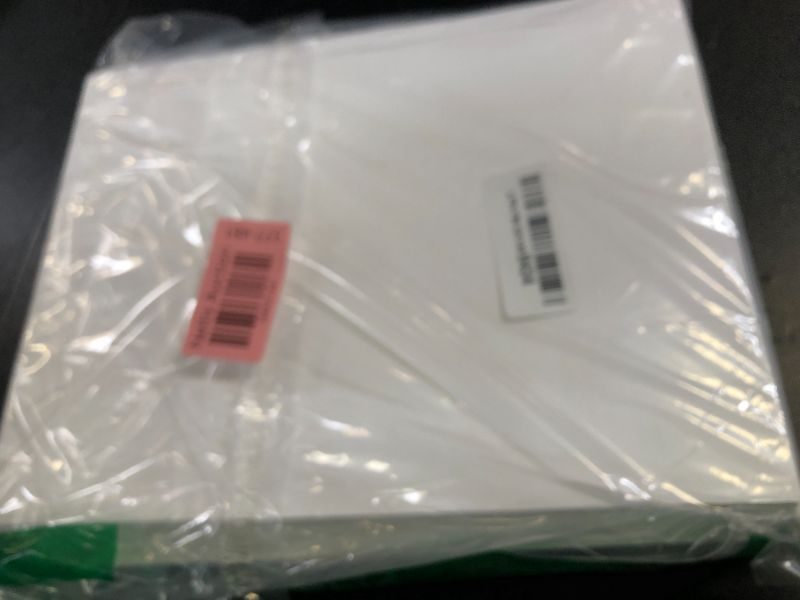 Photo 1 of Linen Textured Cardstock White 100 Sheets 80 lb Cover, 8.5 x 11 Inches for Printers, Invitation, Arts and Craft, Scrapbook, DIY Projects