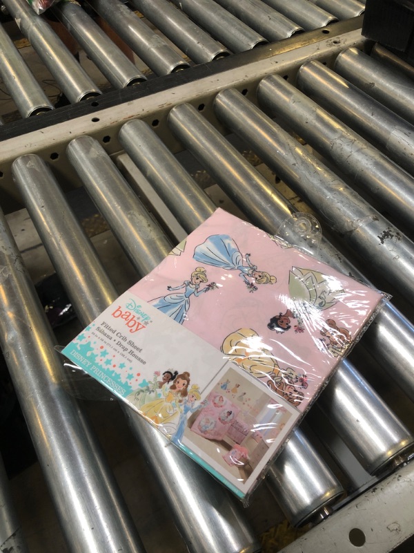 Photo 1 of Disney Princesses Fitted Crib Sheet