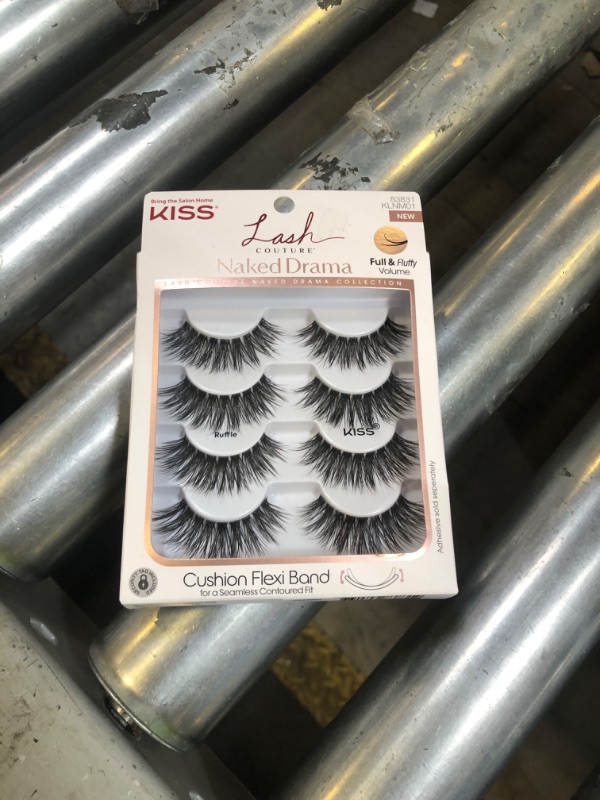 Photo 1 of KISS Lash Couture Naked Drama False Eyelashes, 'Cruise', 16 mm, Includes 4 Pairs Of Lashes, Contact Lens Friendly, Easy to Apply, Reusable Strip Lashes