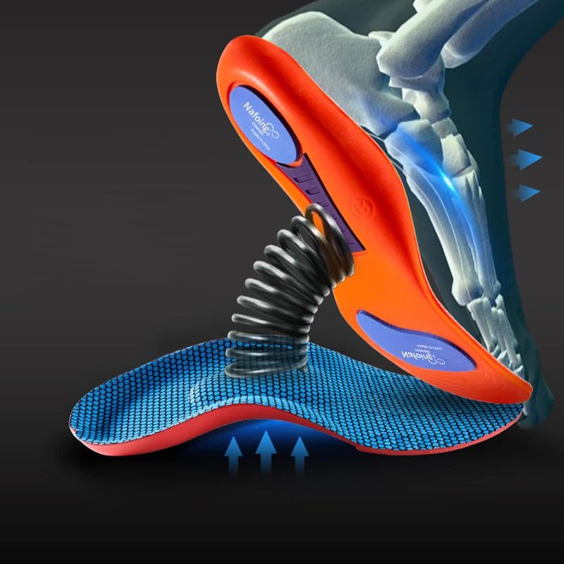 Photo 1 of New Sport Insoles Men Women Breathable Shock Absorption Shoes for Running Basketball Care