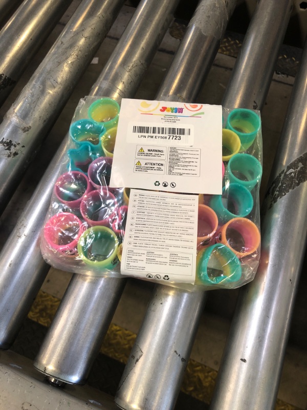 Photo 1 of JOYIN 30 Pcs Spring Rainbow Party Favor, Mini Plastic Coil Spring Toy, Fidget Stress Coil Mini Springs Bulk Toys for Carnival Prize Birthday, Goodie Bag Stuffers
