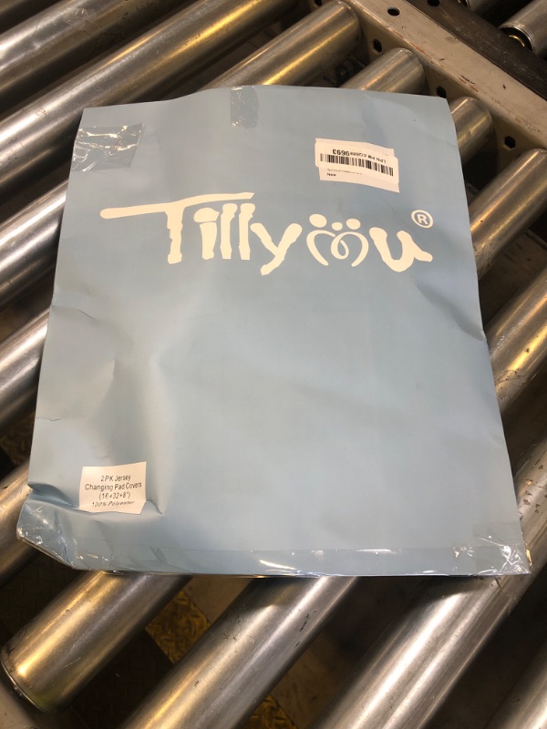 Photo 1 of TILLYOU Changing Pad Cover Set in Soft Jersey Material Diaper Changing Table Sheets - Fits 32"/34''x16 Contoured Pad for Babies,Peachy Pink & Lt Gray