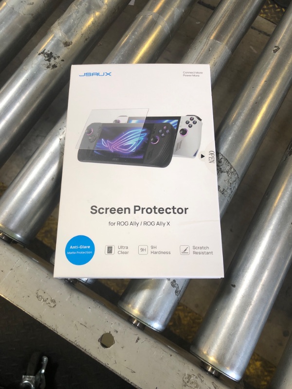 Photo 1 of JSAUX Screen Protector for ROG Ally 2-Pack, Anti Glare 9H Hardness Tempered Glass with Guiding Frame, 7 inch Anti-Scratch Screen Protector for ASUS ROG Ally X 2024