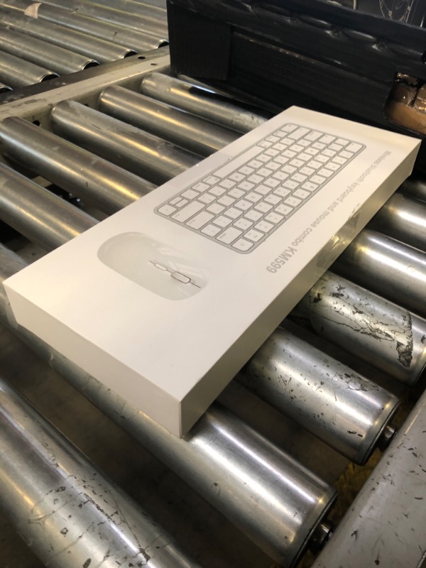 Photo 1 of Wireless Keyboard and Mouse for Mac, Bluetooth/2.4G USB Dual-Channel Connection, Multi Device, Rechargeable Wireless Keyboard and Mouse Combo Compatible with Mac, iPad, iPhone