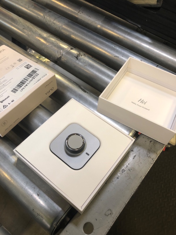 Photo 1 of Oura Ring 4 - Stealth - Size 9 - Smart Ring - Unique Sizing, Not Standard US Ring Sizes - Size First - Sleep Tracking Wearable - Heart Rate - Fitness Tracker - Up to 8 Days of Battery Life