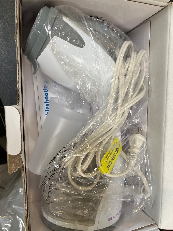 Photo 1 of BEAUTURAL Steamer for Clothes, Portable Handheld Garment Fabric Wrinkles Remover, 30-Second Fast Heat-up, Auto-Off, Large Detachable Water Tank