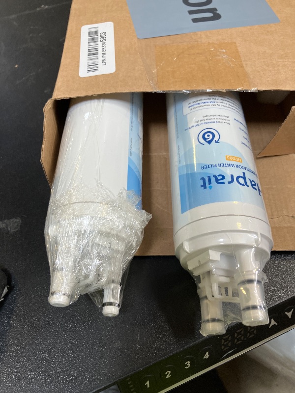 Photo 1 of Haprait HP005 Replacement for Frigidaire ULTRAWF, Pure Source Ultra, Kenmore 9999, 469999, 46-9999, A0094E28261 Water and Ice, Height 11 inches, 3 Count