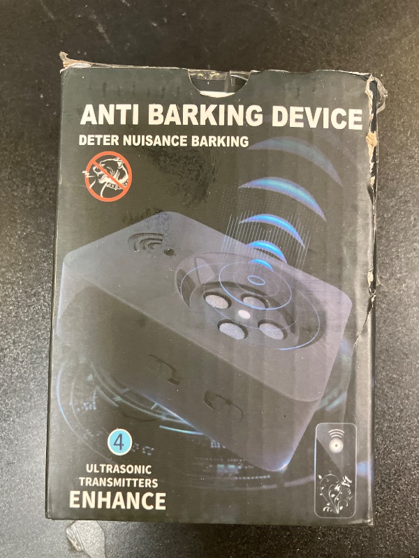 Photo 1 of Ultrasonic Dog Barking Deterrent Devices?Anti Barking Device Stop Neighbor Dogs from Barking & 3 Modes Remote Control Bark Deterrent Device Dogs for Indoor & Outdoor Puppy Small Medium Large Dogs