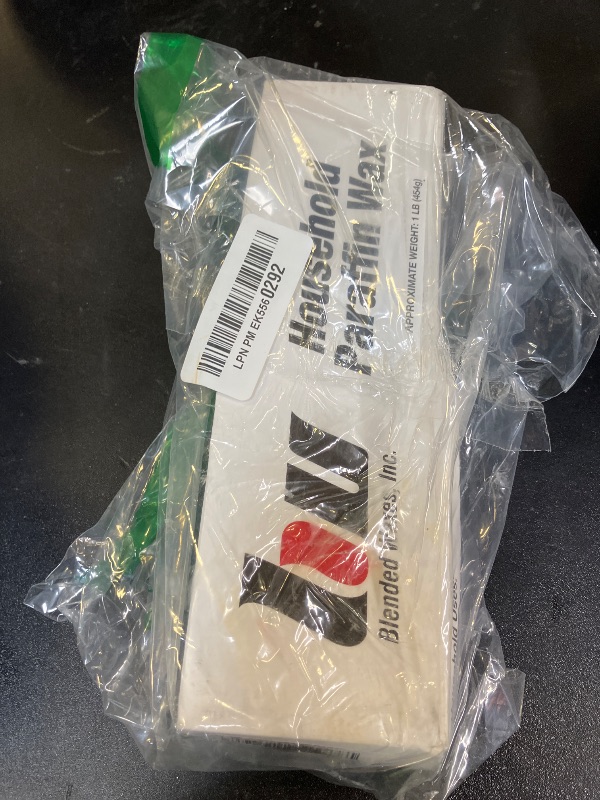 Photo 1 of Blended Waxes, Inc. Household Paraffin Wax Blocks for Candle Making, Canning, Waterproofing, Metal Preservation, and a Variety of Other Applications (1lb. Block - 1 Block)