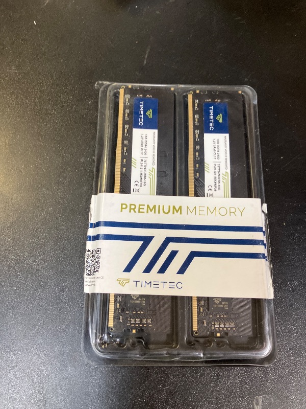Photo 1 of Timetec 32GB KIT(2x16GB) DDR4 2400MHz PC4-19200 Non-ECC Unbuffered 1.2V CL17 2Rx8 Dual Rank 288 Pin UDIMM Desktop PC Computer Memory RAM Module Upgrade (32GB KIT(2x16GB))