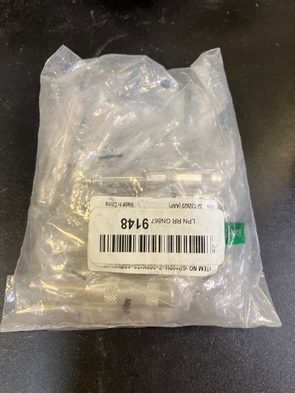 Photo 1 of GLS Audio 1/4" Plugs for Speaker Cables, Patch Cables, Snakes - TS Male Mono 1/4 Inch Phono 6.3mm Phone Plug Bulk - 20 PACK
