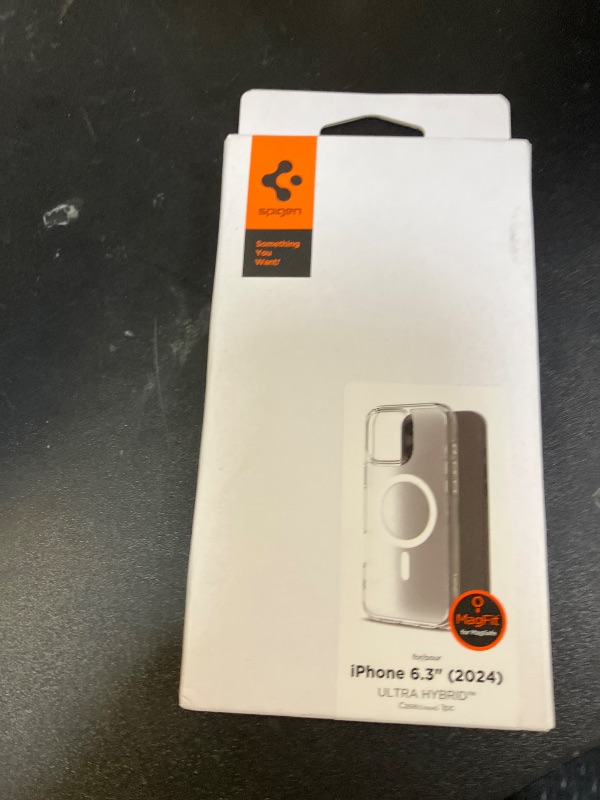 Photo 1 of Spigen for iPhone 16 Pro Case, Ultra Hybrid MagFit [Anti-Yellowing] [Compatible with Magsafe] - Frost Clear