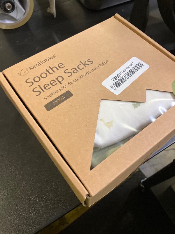 Photo 1 of 2-Pack Organic Baby Sleep Sacks, 100% Cotton - Soft & Breathable 0.5TOG Baby Wearable Blanket, Toddler Sleeping Sack 6-18 months, Easy to Wear Transitional Swaddles for Newborns, Infants(Roarsome, M)