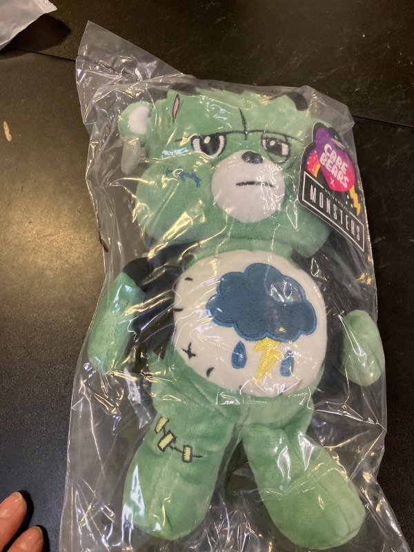Photo 1 of Care Bears Universal Monsters 9" Fun Size Plush - Grumpy Bear as Frankenstein - Soft, Huggable Plushie, Stuffed Animal for Girls and Boys, Ages 4+