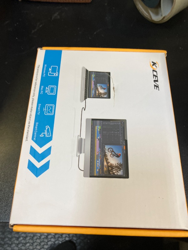 Photo 1 of Dual Monitor KVM Switch HDMI 2 Port 4K@60Hz,MLEEDA USB HDMI Extended Display Switcher for 2 Computers Share 2 Monitors and 4 USB 2.0 Hub,Desktop Controller and USB HDMI Cables Included