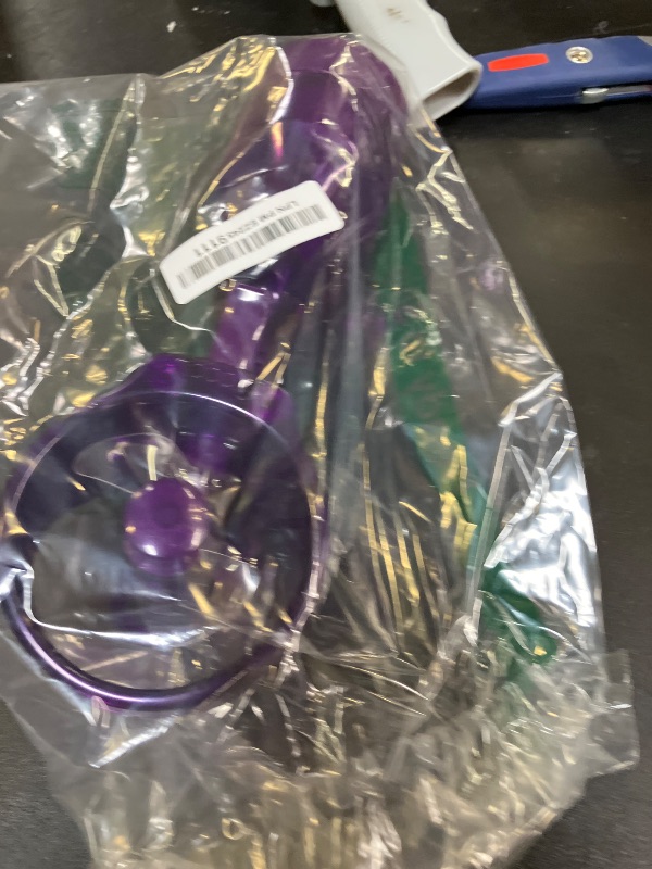 Photo 1 of O2COOL Deluxe Handheld Battery Powered Water Misting Fan (Purple)