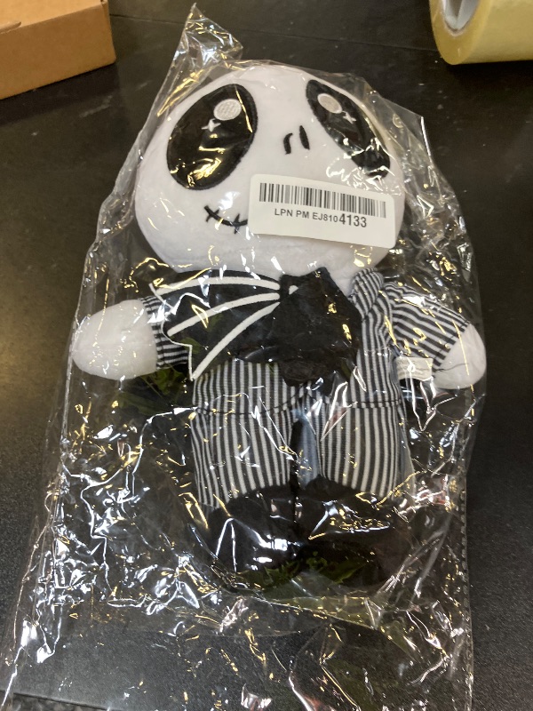 Photo 1 of Originalidad Nightmare Before Christmas Jack Skellington Plush Doll - Pumpkin King Plush Stuffed Toys Dolls (Jack Doll 9.5 Inches)