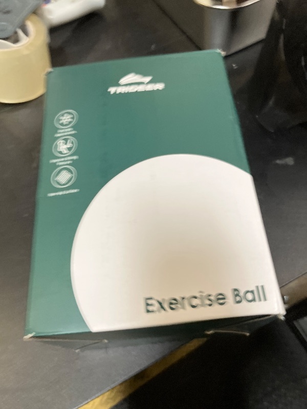 Photo 1 of Trideer Yoga Ball for Exercise, Pregnancy & Birthing, 5 Sizes Exercise Ball for Physical Therapy, Stability, Fitness, Quick Pump Included
