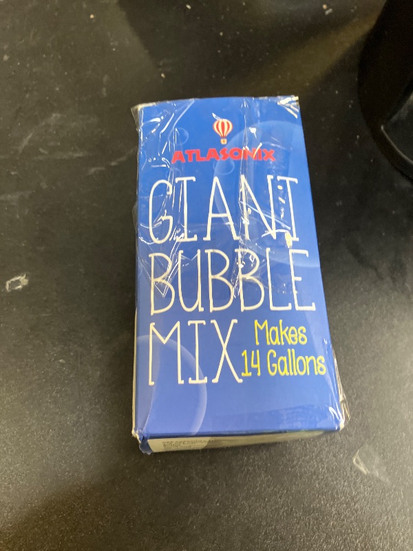 Photo 1 of Bubbles for Kids - Giant Bubble Solution, Bubble Wands, Bubbles Powder Mix Makes 1792 OZ (14 Gallons) - The Original Powder Solution for Kids Friendly & Long Lasting Outdoor Toys Fun