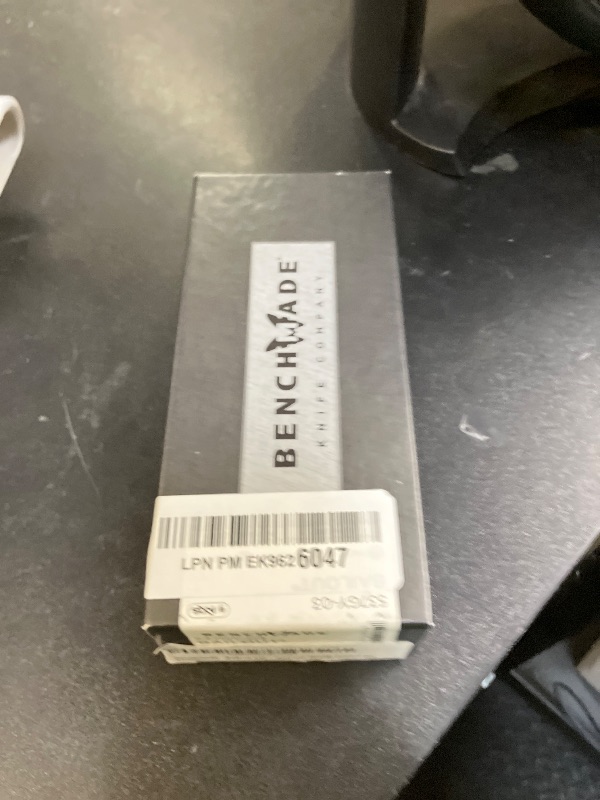 Photo 1 of Benchmade - Bailout 537 Tactical Knife with Black Aluminum Handle (537GY-03)