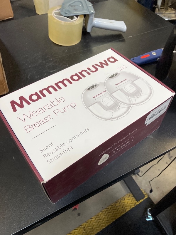 Photo 1 of Mammanuwa Electric Breast Pump - Lightweight, Portable, & Hands-Free with Baby Mouth Technology - BPA-Free, 4 Modes, 9 Levels - Elevate Your Breastfeeding Style with Mammanuwa S32