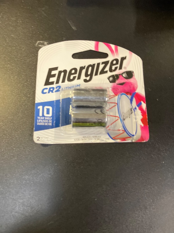 Photo 1 of Energizer CR2 Lithium Batteries (2 Pack), 3V Photo Batteries