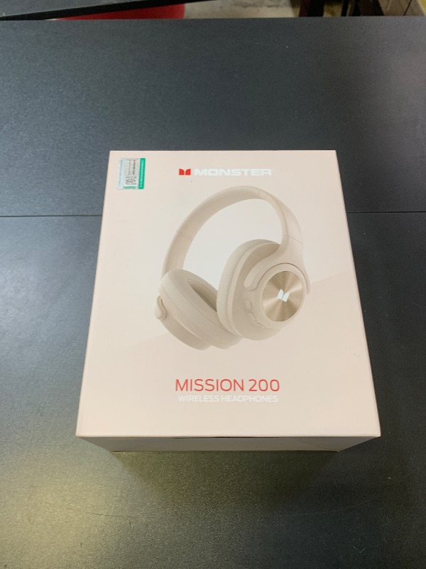 Photo 1 of Monster Mission 200 Bluetooth Headphones, Wireless Headphones with 3 EQ Modes, Low Latency HiFi Stereo Foldable Lightweight Headset, 60H Playtime,Deep Bass for Home Office Cellphone PC Ect