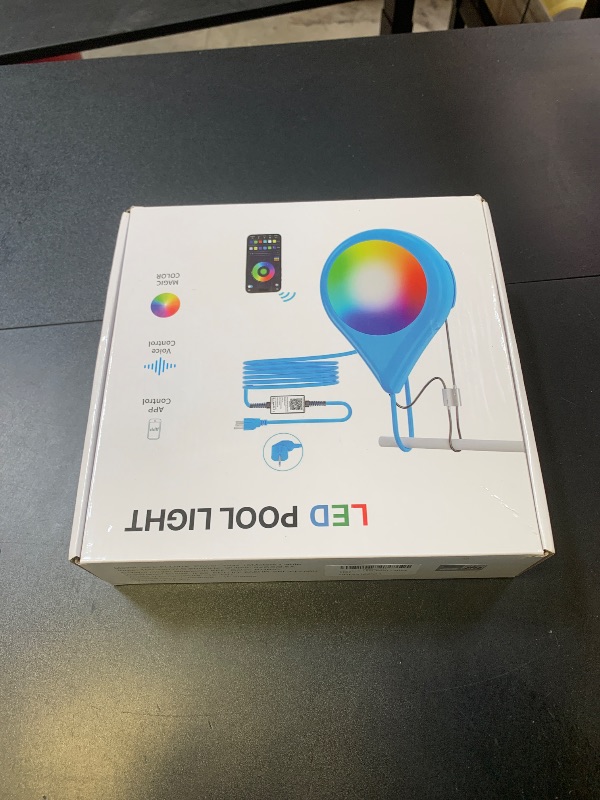 Photo 1 of Fussion LED Pool Lights IP68 Waterproof Underwater Lights with Color Changing, Pool Light for Inground for Aboveground Inground Pools with APP Control