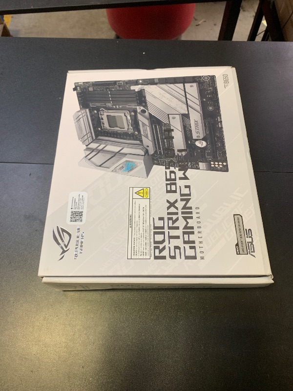 Photo 1 of ASUS ROG Strix B650-A Gaming WiFi 6E AM5 (LGA1718) Ryzen 7000 Motherboard(12+2 Power Stages,DDR5,3xM.2 Slots,PCIe® 4.0, 2.5G LAN,WiFi 6E,USB 3.2 Gen 2x2 Type-C® Port)