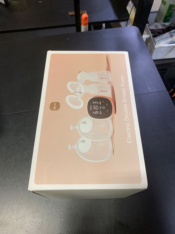 Photo 1 of NCVI 2-in-1 Electric Breast Pump with Wearable Cups, Spa-Like Comfort with VibeRelief Massage Micro-Vibration, Hospital-Grade Suction, Pain Relief & Fully Customizable Portable Breastfeeding Pump