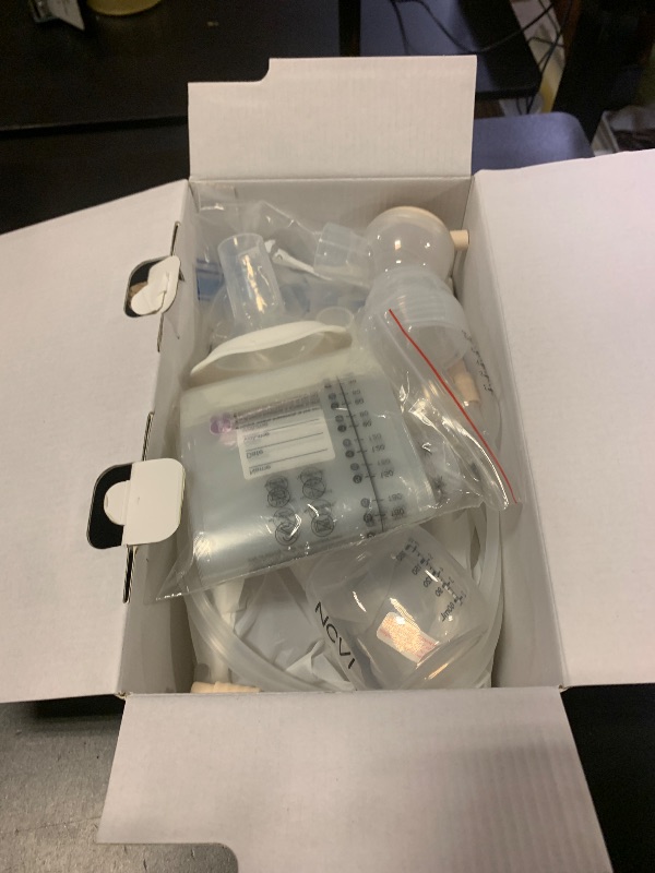 Photo 1 of NCVI 2-in-1 Electric Breast Pump with Wearable Cups, Spa-Like Comfort with VibeRelief Massage Micro-Vibration, Hospital-Grade Suction, Pain Relief & Fully Customizable Portable Breastfeeding Pump