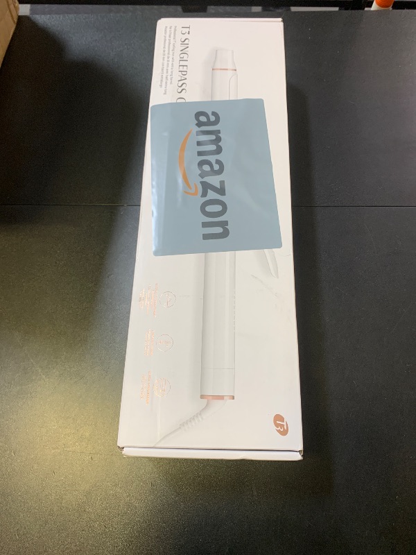 Photo 1 of T3 SinglePass Curl X Extra-Long Barrel 1", 1.25", 1.5" Curling Iron with 9 Heat Settings and Ceramic Barrel for Fast Styling and Lasting Results on All Hair Types