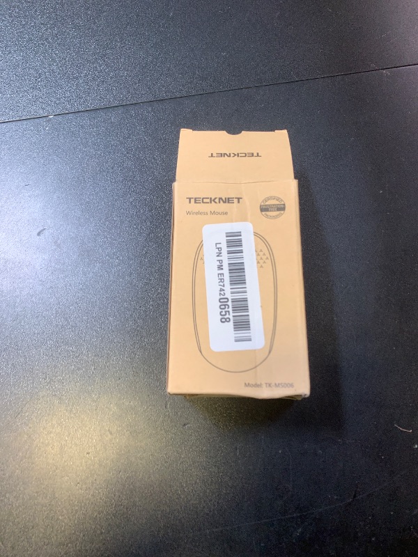 Photo 1 of TECKNET Wireless Mouse for Laptop, 2.4G Quiet Computer Mouse with USB Receiver, 4 Buttons Portable Cordless Mice for Chromebook, Laptop, PC, Mac, 800/1200/1600 DPI - Mint Green