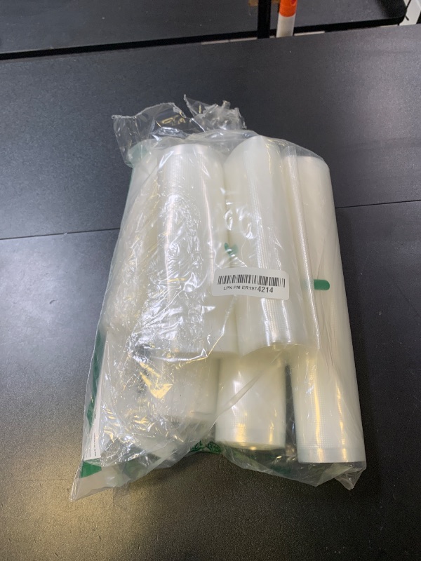 Photo 1 of Bonsenkitchen Vacuum Sealer Rolls Bags, 6 Pack 3 Rolls 11" x 20' + 3 Rolls 8" x 20' Commercial Grade BPA Free Bag Rolls, Durable Customized Size Food Vac Bags for Storage and Sous Vide Cooking VB3211