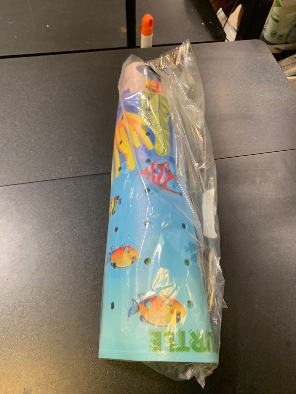 Photo 1 of XIYUNTE Baby Bath Mat for Tub Non Slip Kids Bath Mat - 40''x16'' Extra Long Cartoon Sea Turtle Baby Bath Tub Mat Eco-Friendly Toddler Bath Mats with Suction Cups & Drain Holes Easy to Clean & Drying