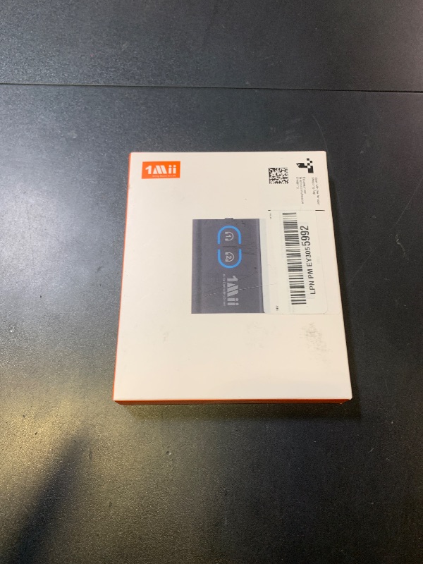Photo 1 of 1Mii Bluetooth Transmitter Receiver for TV/Airplane to Headphones, Bluetooth 5.3 AUX/RCA Audio Adapter with AptX Adaptive/Low Latency/HD Audio, Dual Link, Wireless Receiver for Home Stereo, Boat, GymLPNPMEY3055992
